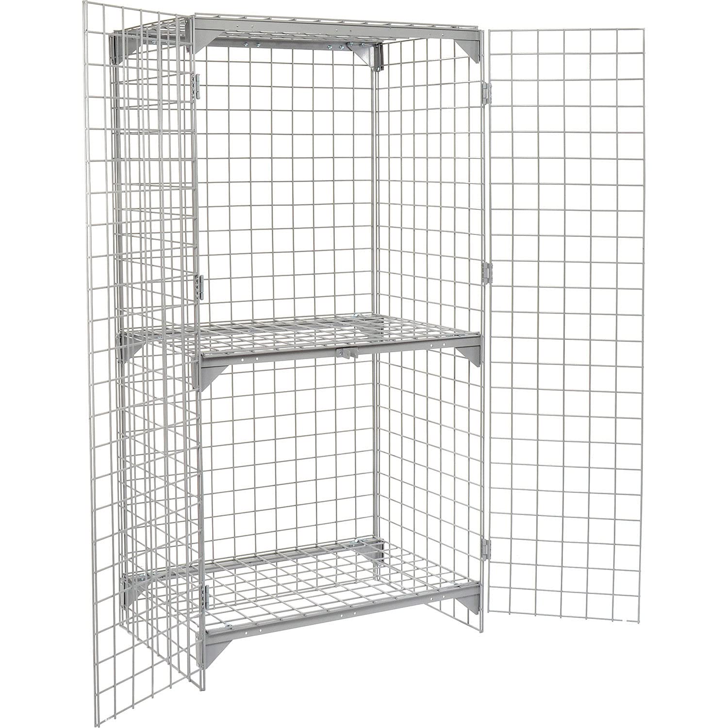 Amazon.com: Global Industrial Commercial 1-Tier 2 Door Wire Mesh